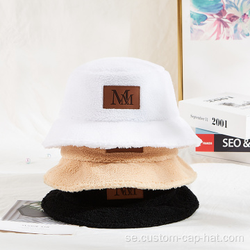 Fashion Lamb Wool Vintage Furry Bucket Hat